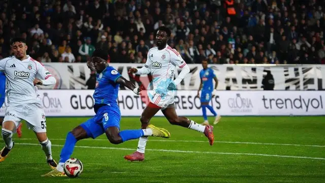 Çaykur Rizespor ve Beşiktaş Arasında Nefes Kesen Beraberlik