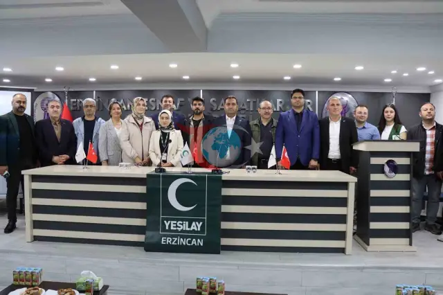 Yeşilay Erzincan'da Bilal Selçuk Yeniden Başkan Seçildi