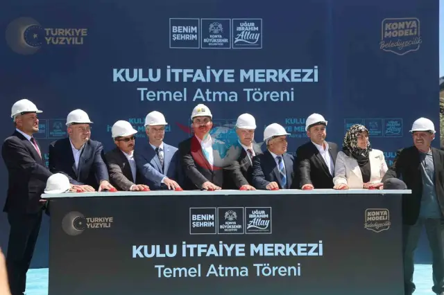 Başkan Altay'dan Kulu'da İtfaiye Merkezi İçin Temel Atma Töreni
