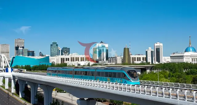 Astana'da Hafif Raylı Sistem Yolculuğu Başladı