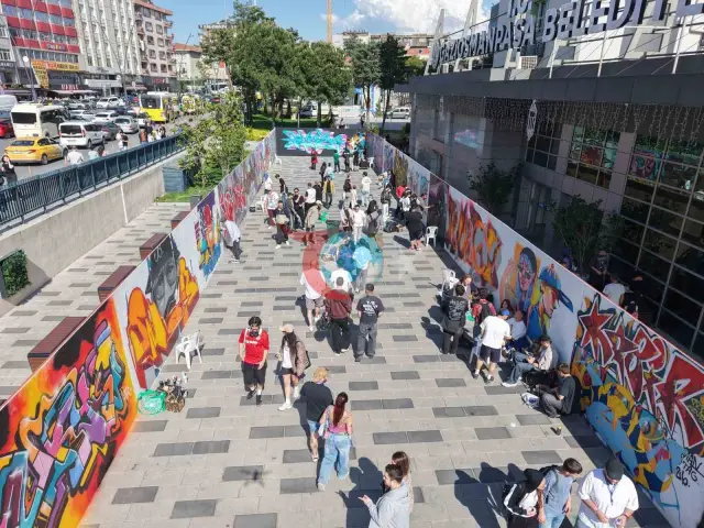 Gaziosmanpaşa'da Graffiti ve Müzik Buluşması: Sokak Stili Festivali