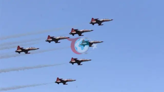 SOLOTÜRK və Türk Ulduzları Samsunda nəfəsimizi kəsdi