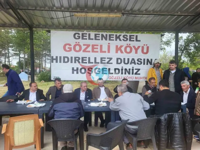 Gözeli Köyünde Geleneksel Hıdırellez Kutlaması Coşkuyla Geçti