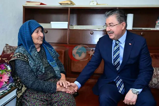 Vali Yılmazdan Ürək Dəyərli Ziyarət