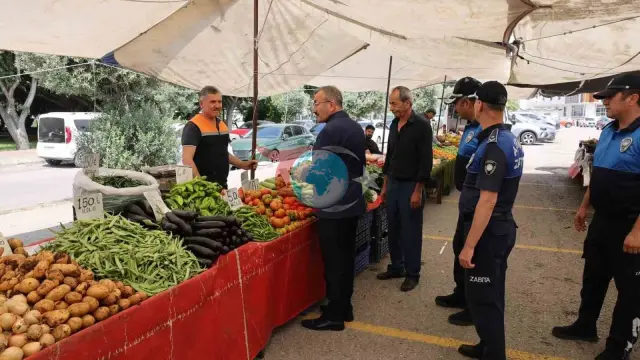 Mersin Akdeniz'de Pazarlarda Sıkı Zabıta Denetimi