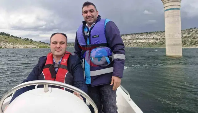 Aslanapa Kaymakamı'ndan Kureyşler Barajı'nda Su Ürünleri Denetimi