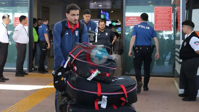 İran Milli Futbol Takımı Antalya'da Kampa Başladı