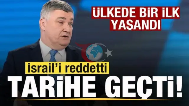 Xorvatiyadan İsrailə Səfir Şok: Təsdiq rədd edildi