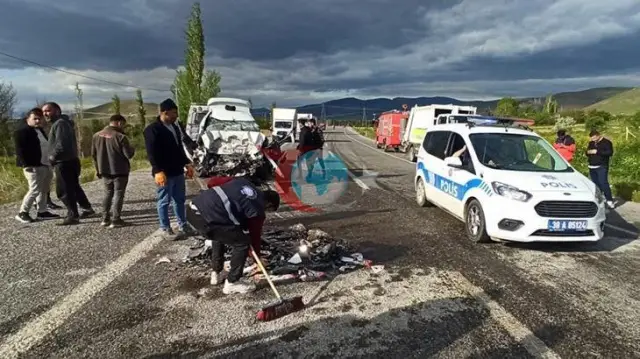 Kaýseride ýol hadysasy: 1 adam ömrüni ýitirdi, 2 adam ýaralandy