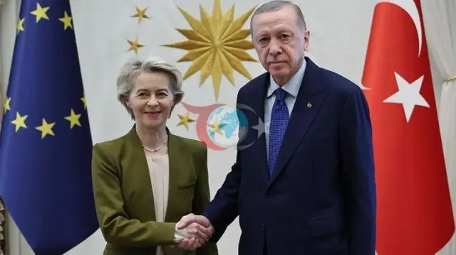 Erdoğan ve Von der Leyen Türkiye-AB İlişkilerini Görüştü