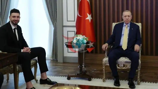 Erdoğan, NBA Yıldızı Alperen Şengün ile Bir Araya Geldi