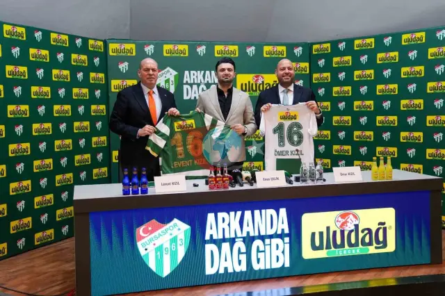Uludağ İçecek ve Bursaspor İş Birliği Yeni Sezonda da Sürüyor