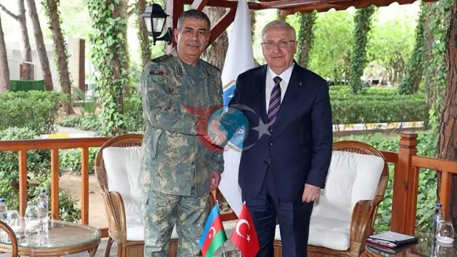 Bakan Güler ve Hasanov Türkiye'de Görüştü