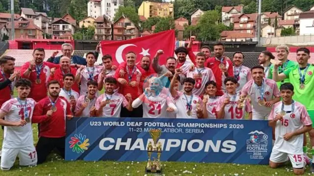 Milli Karlar Futbol Komandası Dünya Çempionudur
