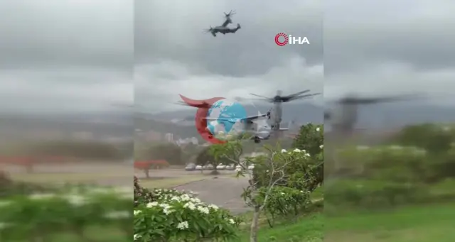 Karakasda ABŞ Hərbi Təlimi: Helikopterlər Səfirliyə eniş edib
