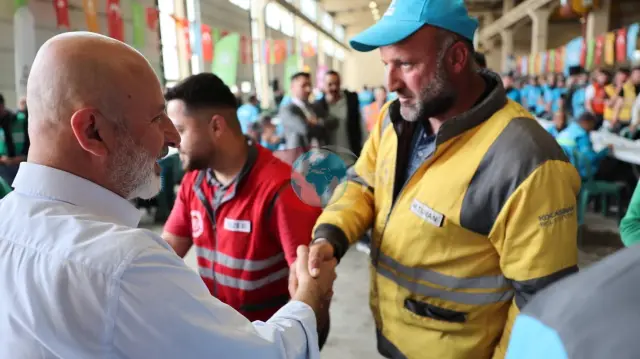 Başkan Çolakbayrakdar'dan Bayram Mesajı ve Personelle Buluşma