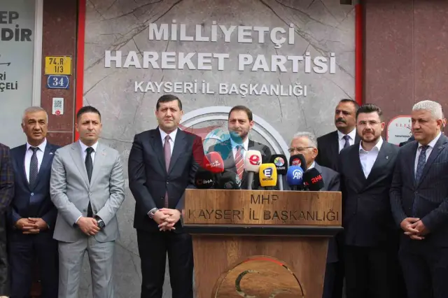 Kayseri'de MHP'den Birlik ve Beraberlik Mesajı