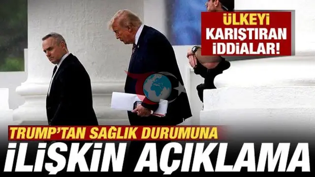 Tramp sağlamlıq yoxlanışından sonra iddialara cavab verdi