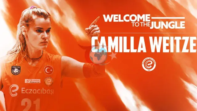 Eczacıbaşı Dynavit, Almanya'nın Yıldızı Camilla Weitzel'i Transfer Etti