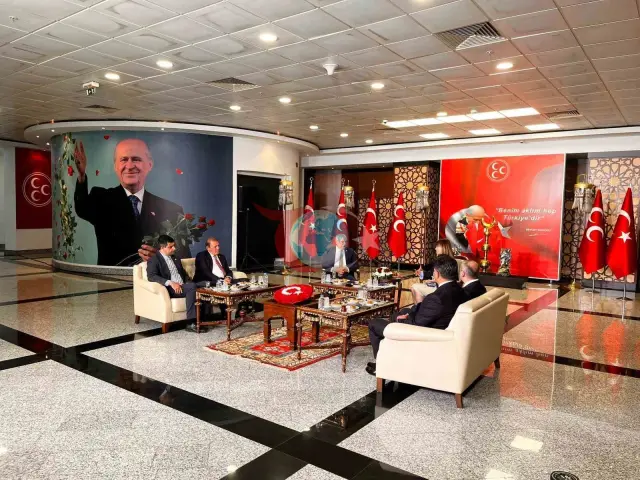 CHP ve MHP Arasında Kurban Bayramı Ziyareti Gerçekleşti