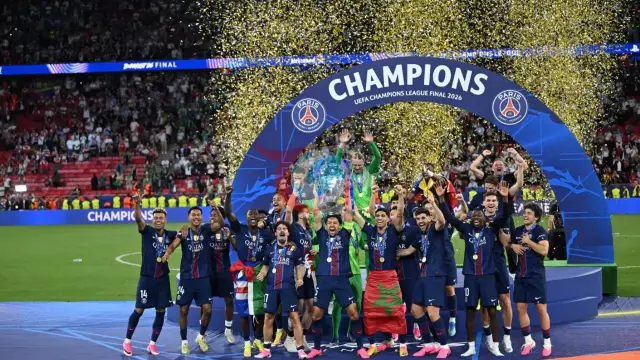 PSG, Şampiyonlar Ligi Zaferiyle Tarihe Geçti