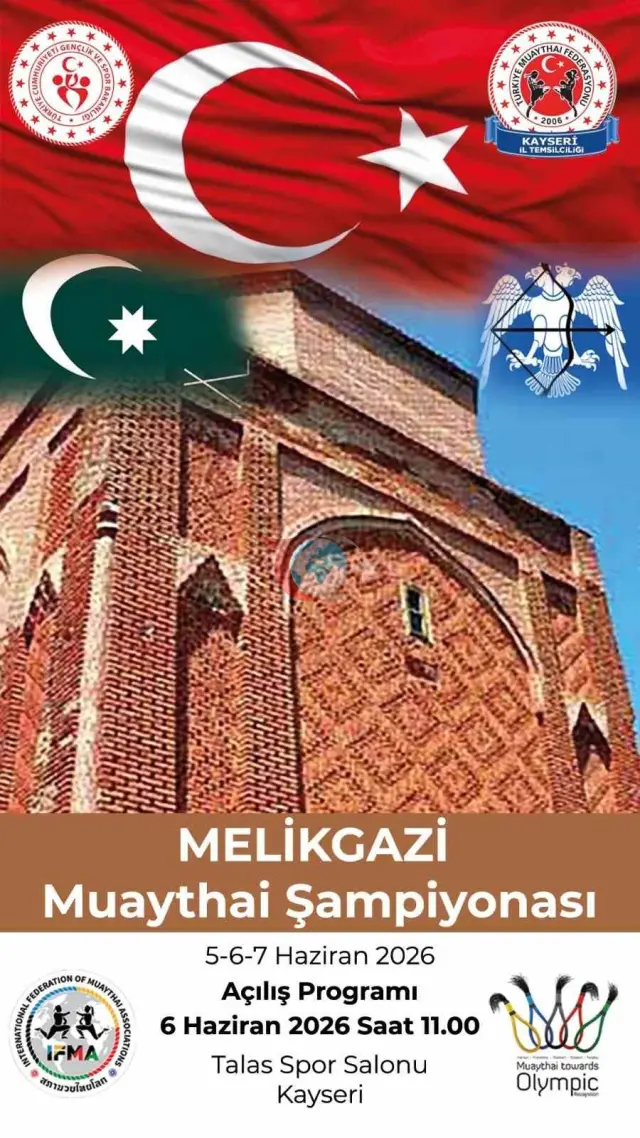 Melikgazi Muaythai Şampiyonası Kayseri'de Başlıyor