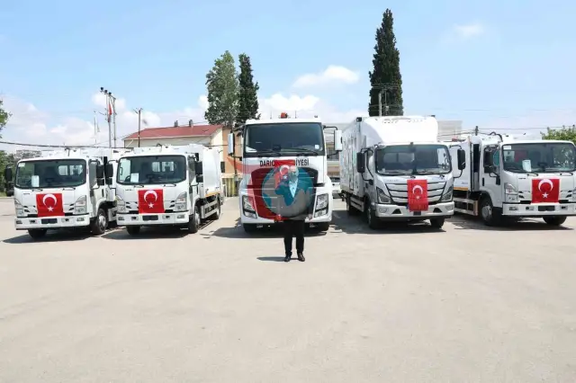 Darıca Belediyesi Araç Filosunu 5 Yeni Araçla Güçlendirdi