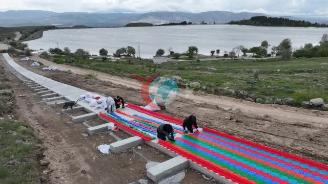 Gebereda Turkiyaning eng uzun rangli slaydlari ochildi