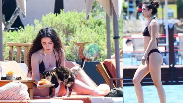 Türkü Su Demirel Bodrum'da Lüks Tatilin Tadını Çıkarıyor