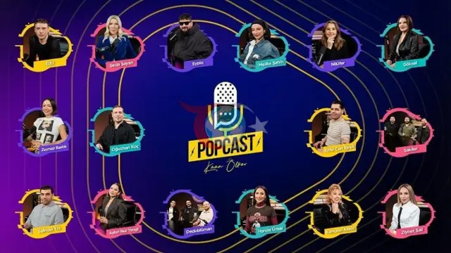 Edis ile Başlayan Popcast'te Üçüncü Sezon Heyecanı