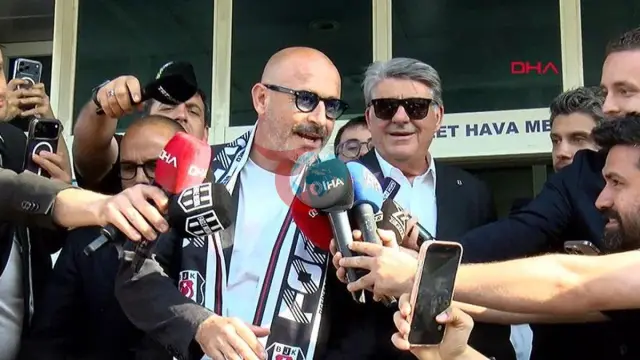 Beşiktaş'ın Yeni Teknik Direktörü Vincenzo Italiano İstanbul'da
