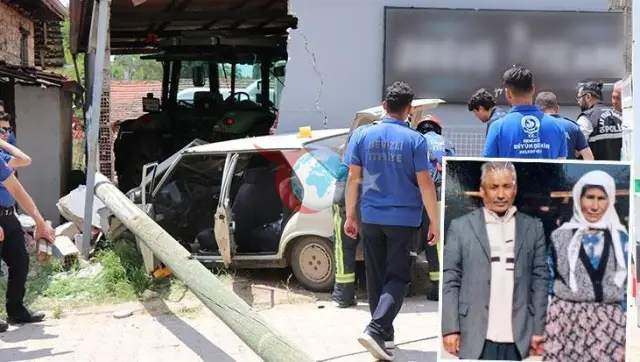 Dənizlidə yol qəzası: Yaşlı Cütlük Həyatını İtirdi