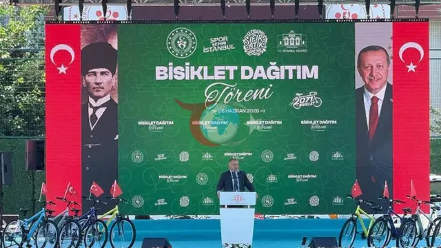 Bahçelievler’de Çevre Dostu Bisiklet Dağıtım Töreni Gerçekleşti