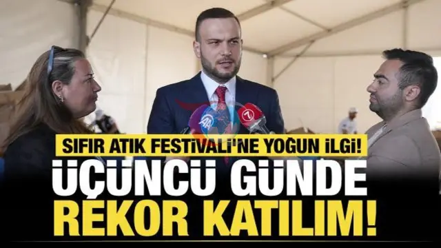 Sıfır Atık Festivali'nde Rekor Katılım: 500 Bin Hedefi
