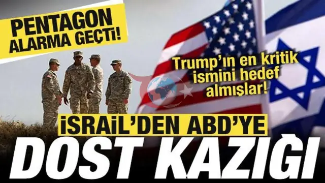 Pentagon, İsrail'in Casusluk Faaliyetlerine Karşı Alarmda