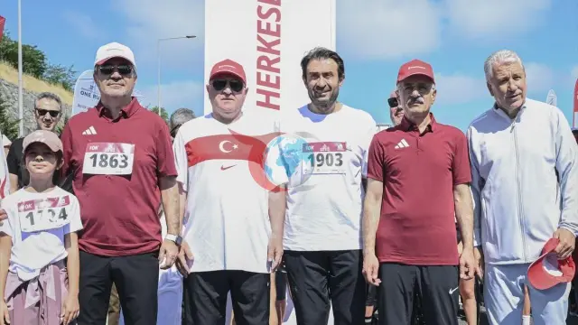 Bakan Uraloğlu ve Etkili İsimler 'One Run' Koşusunda Buluştu