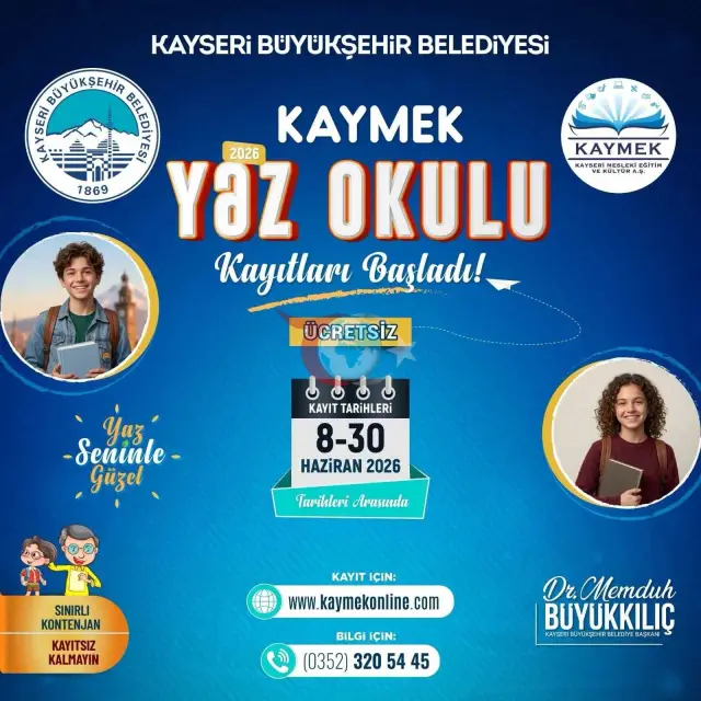 KAYMEK Yay Məktəbi: Uşaqlar üçün Əyləncəli və Təhsilli Yay