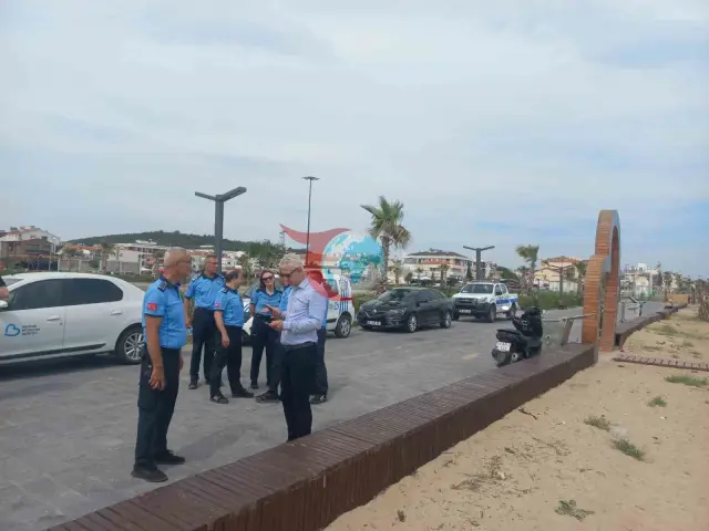 Balıkesir Belediyesi, Sarımsaklı Plajı'nda Denetimleri Yoğunlaştırdı
