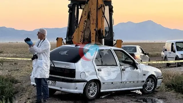 Karamanda dəhşətli qəza: 3 uşaq dərəyə düşən avtomobildə həyatını itirdi