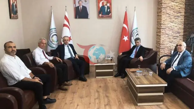 KKTC Büyükelçisi Korukoğlu'ndan SANKON'a Stratejik Ziyaret