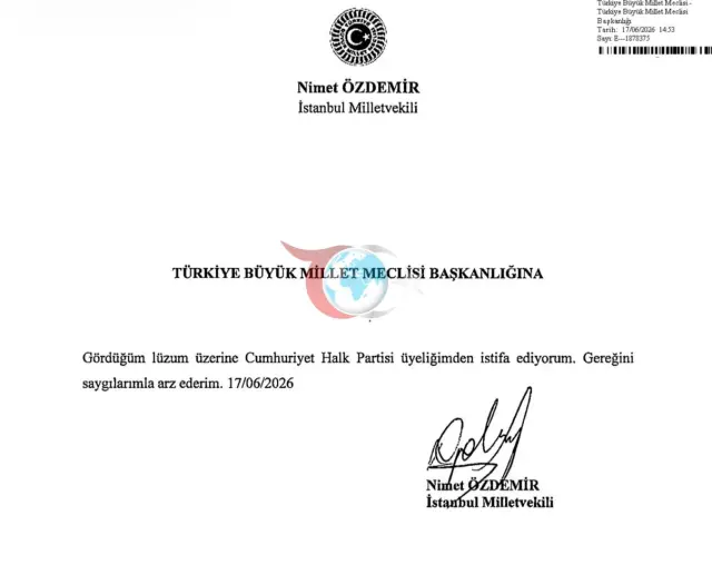 CHP'de Sürpriz İstifa: Nimet Özdemir Partisinden Ayrıldı