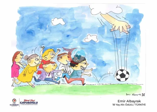 Dənizlidə Karikatura İncəsənəti Zirvədədir: 6-cı Beynəlxalq Müsabiqə yekunlaşıb