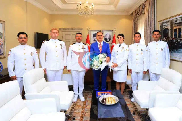 Sahil Güvenlik'ten Vali Akbıyık'a Anlamlı Ziyaret
