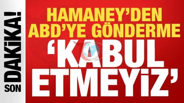 İran Lideri Hamaney'den ABD'ye Sert Mesaj