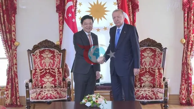 Cumhurbaşkanı Erdoğan ve Singapur Başbakanı İstanbul'da Buluştu
