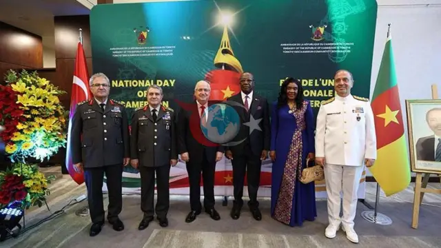 Bakan Güler, Kamerun Milli Günü Resepsiyonuna Katıldı