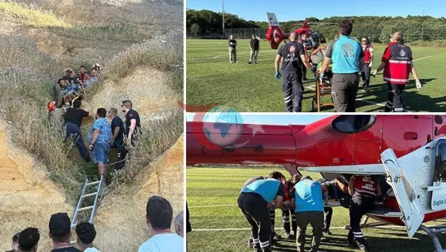Çatalca'da Yamaç Paraşütü Kazası: 2 Yaralı Kurtarıldı