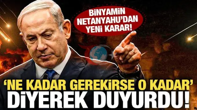 Netanyahudan Livana Qətiyyətli Mesaj: 'Lazım olsa qalacağıq'
