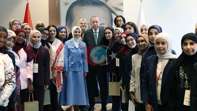 Prezident Ərdoğan Gənc Müsəlman Liderlərlə Görüşdü