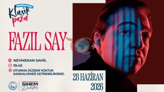 Üsküdar'da Klasik Pazar Konserleri Fazıl Say İle Start Alıyor